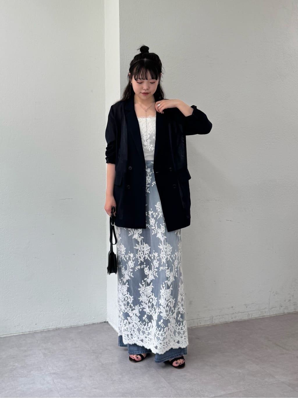 GALLARDAGALANTEの【サイズ展開あり】メッシュジャケットを使ったコーディネートを紹介します。｜Rakuten Fashion(楽天ファッション／旧楽天ブランドアベニュー)6950634