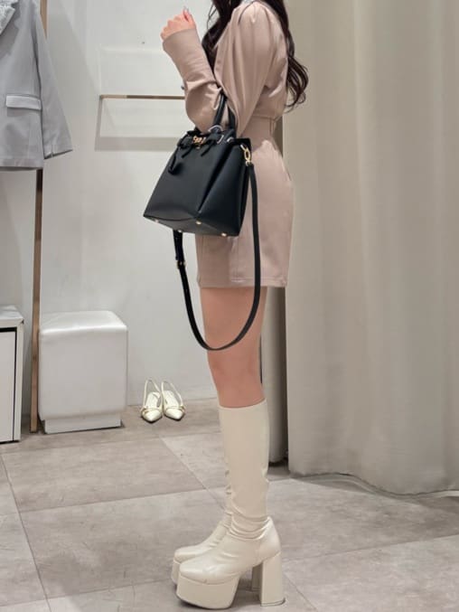 rienda | 2WAYテーラーWカラーワンピース | Rakuten Fashion(楽天