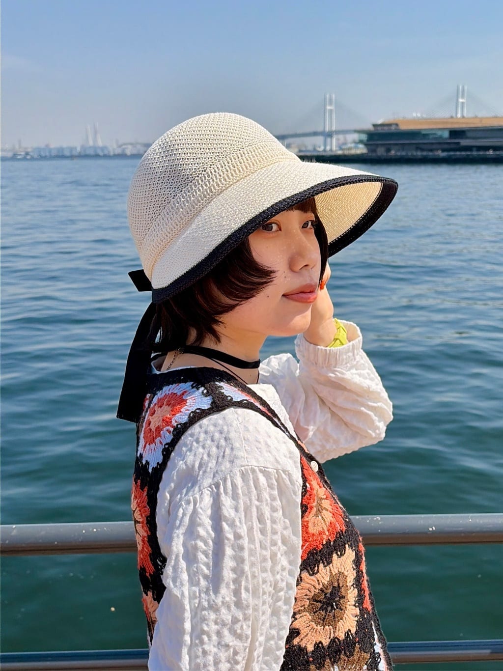 OVERRIDE | Chapeau d' O TM Wide Visor Cap / シャポードオー