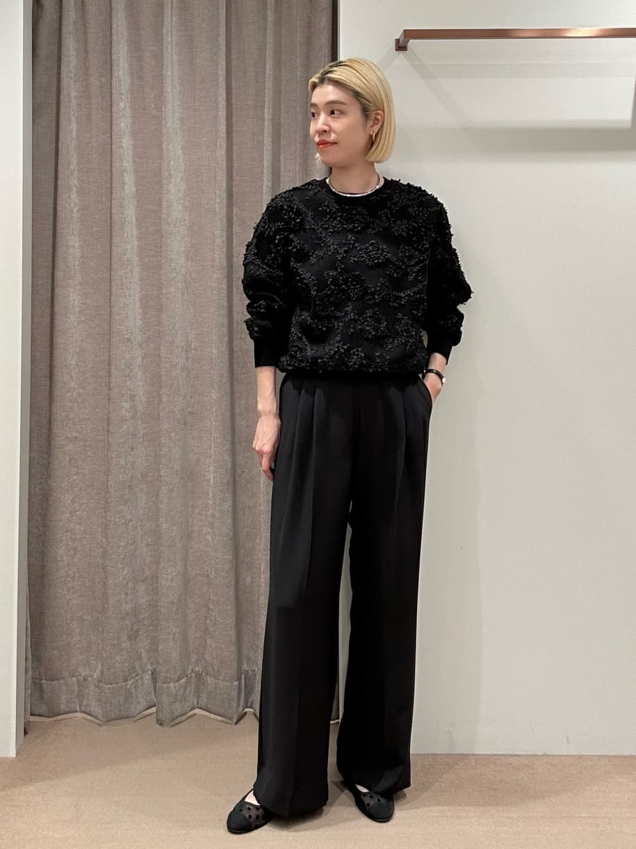 UNITED ARROWS | エンブロイダリーフラワー メッシュ ニット | Rakuten