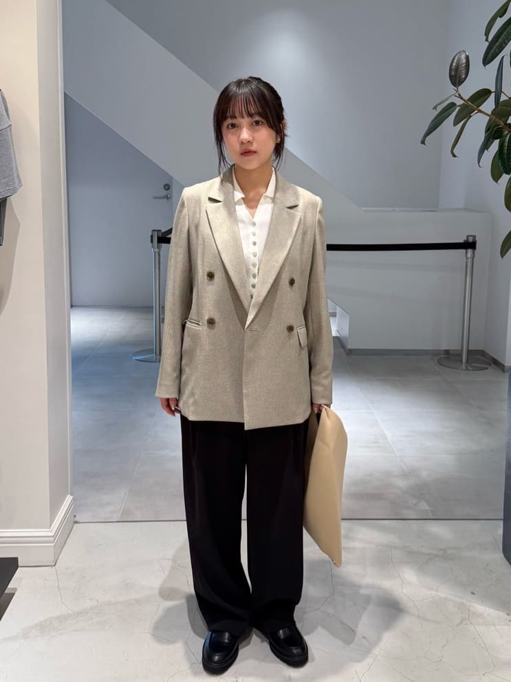 BEAUTY&YOUTH UNITED ARROWS | リネンライク ダブルジャケット