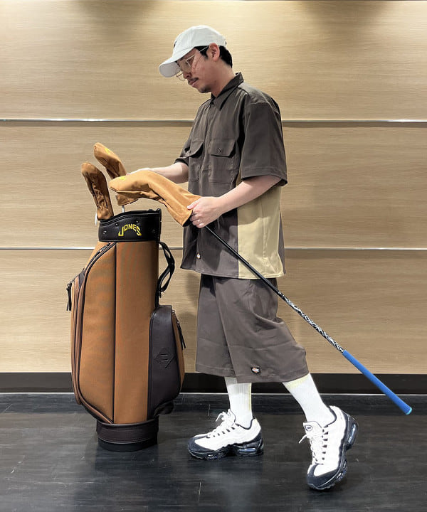 BEAMS GOLF | 【別注】Dickies / バイカラー ゴルフ ワークシャツ