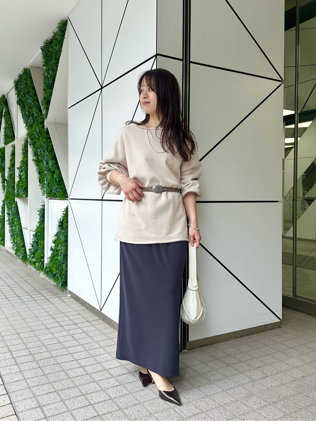 Whim Gazette （ウィムガゼット）　ジャージー|ラインロングスカート Whim Gazette | ジャージーIラインロングスカート | Rakuten Fashion