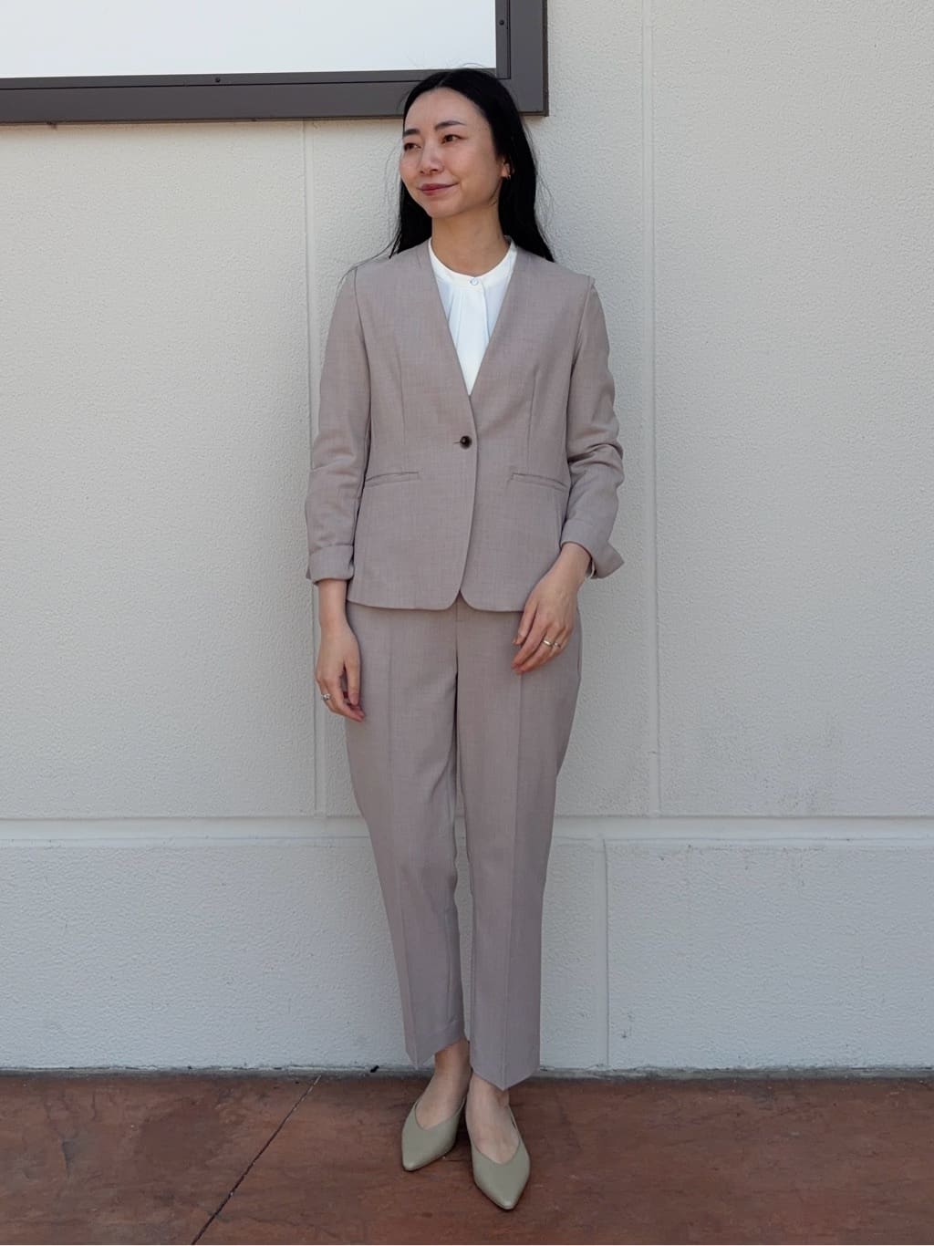 UNITED ARROWS LTD. OUTLET | リネンライクドビー Vネックジャケット