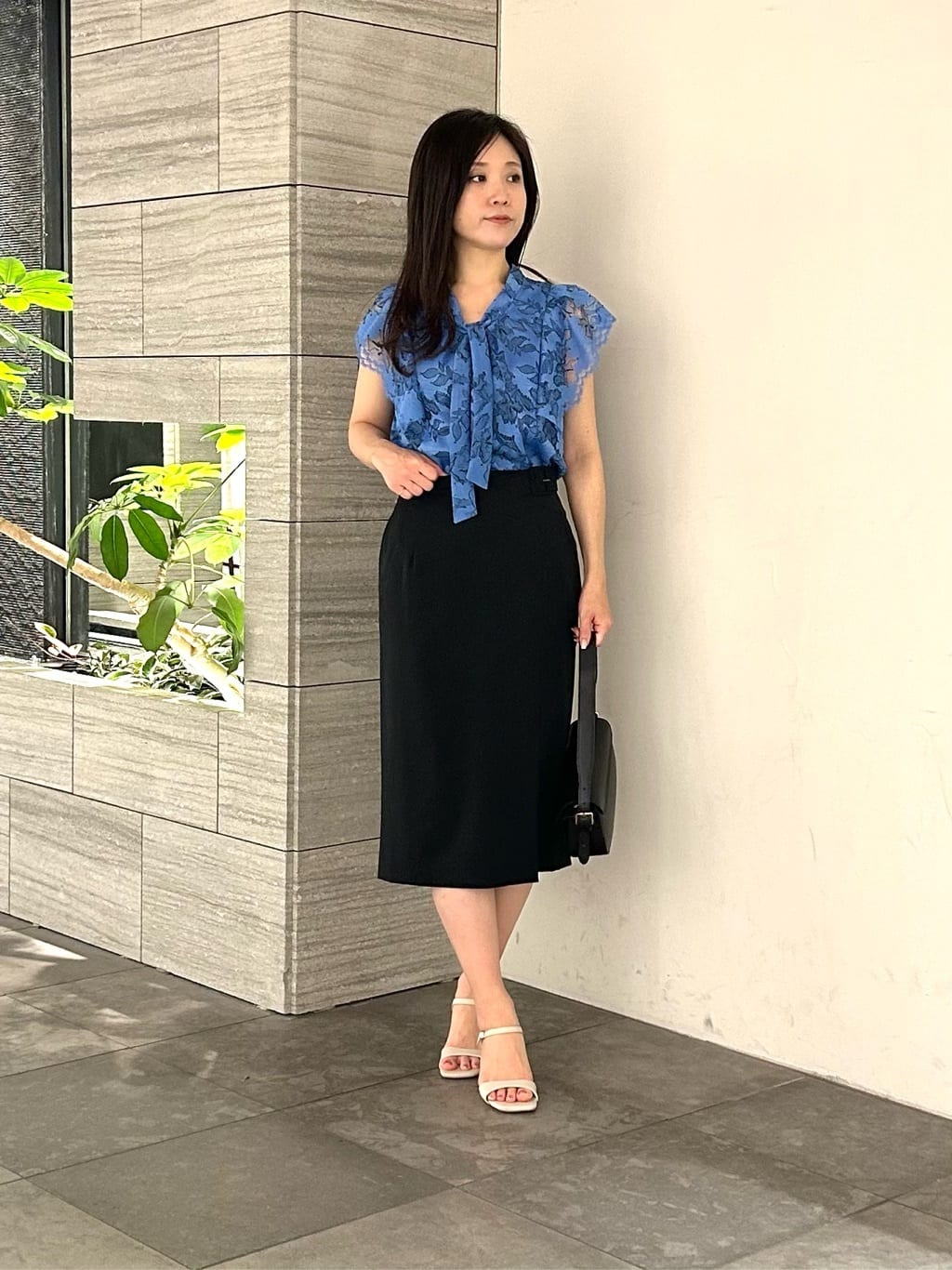 PINKY&DIANNE | スカラレースボウタイブラウス | Rakuten Fashion(楽天