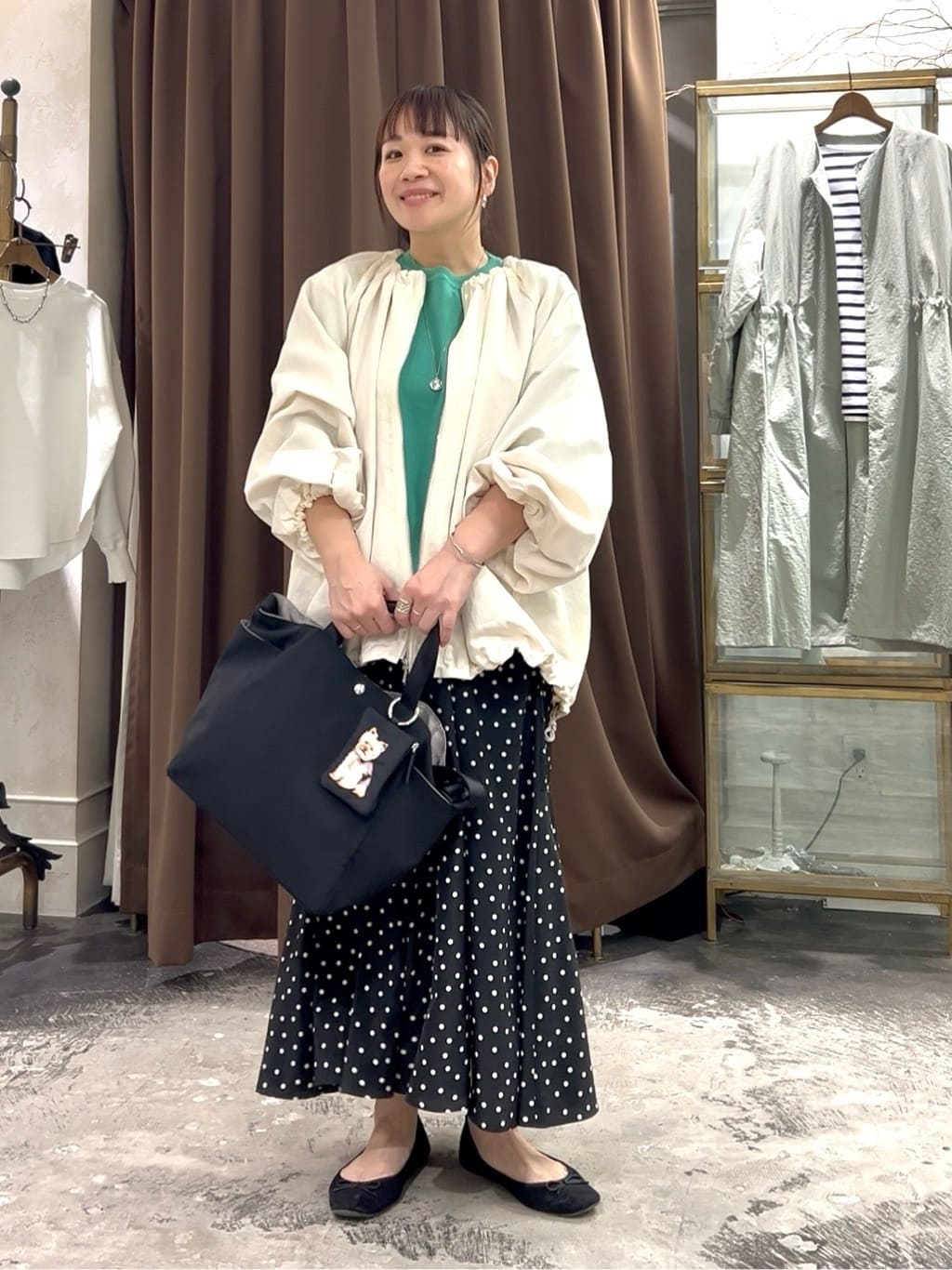 BEARDSLEY | ギャザーブルゾン | Rakuten Fashion(楽天ファッション