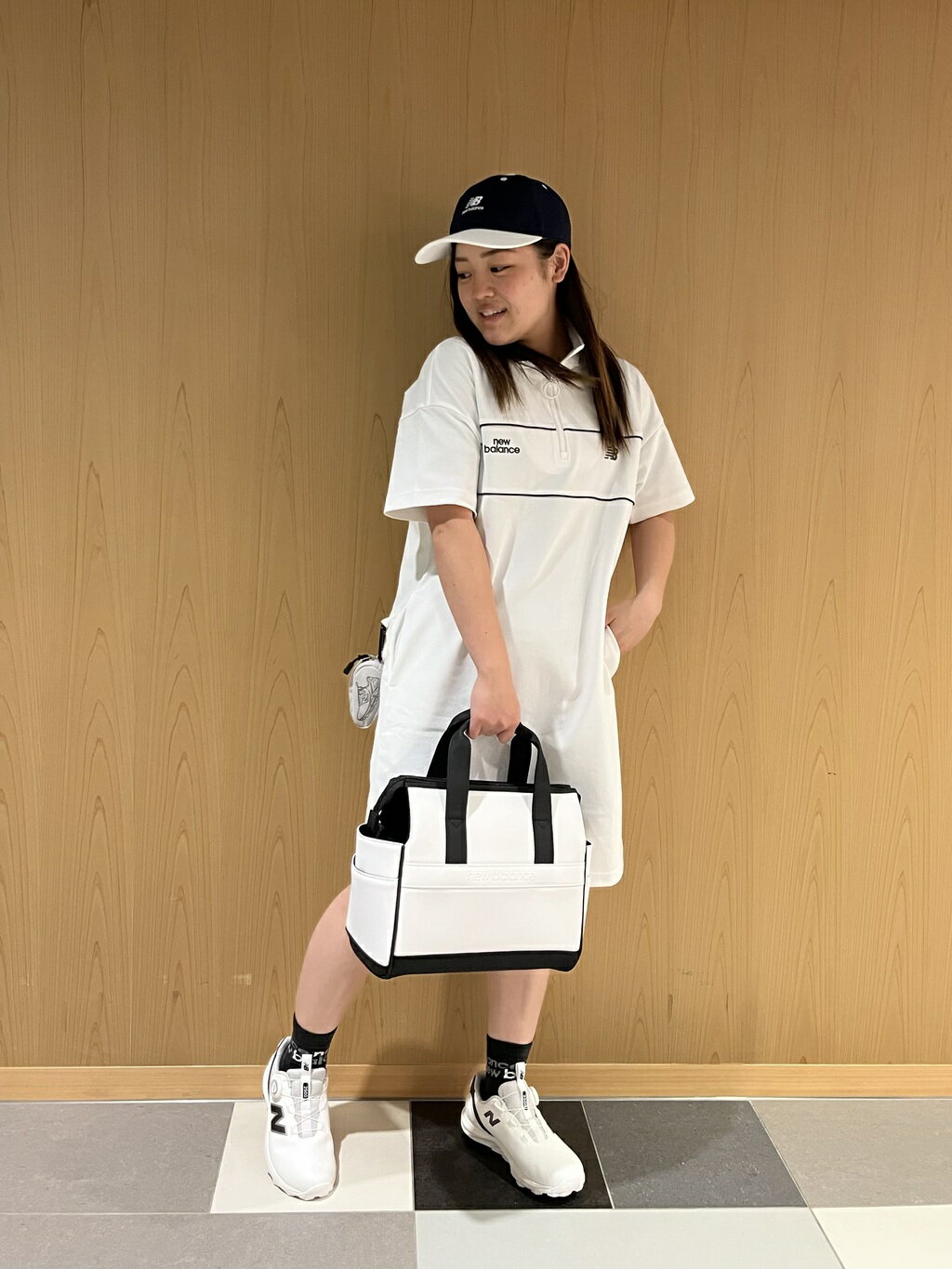 New Balance Golf | スウェット ハーフジップ ワンピース (WOMENS