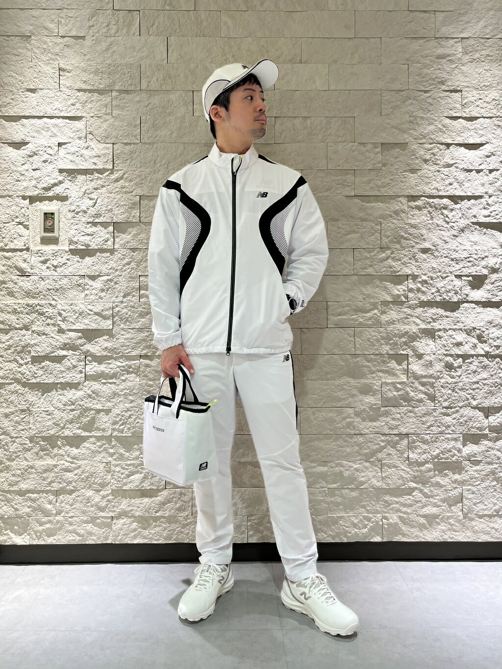 New Balance Golf | ハーフスリーブ モックネック プルオーバー (MENS