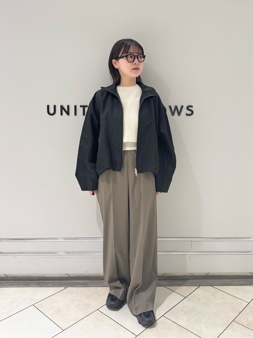 BEAUTY&YOUTH UNITED ARROWS | ポリエステル スタンドカラー ブルゾン