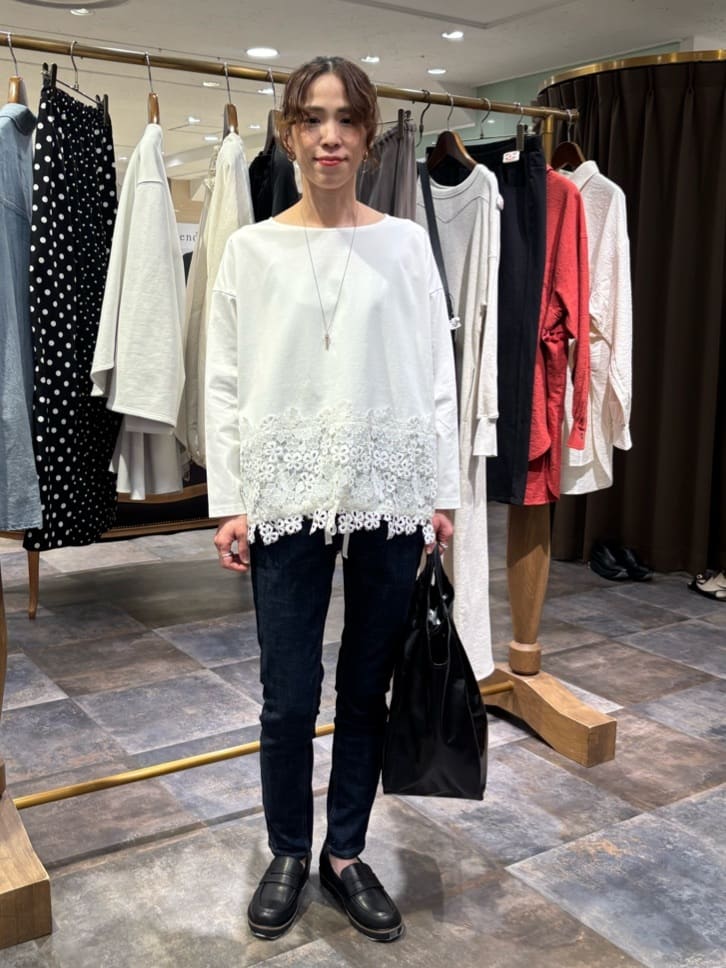BEARDSLEY | 裾レースカットソー | Rakuten Fashion(楽天ファッション