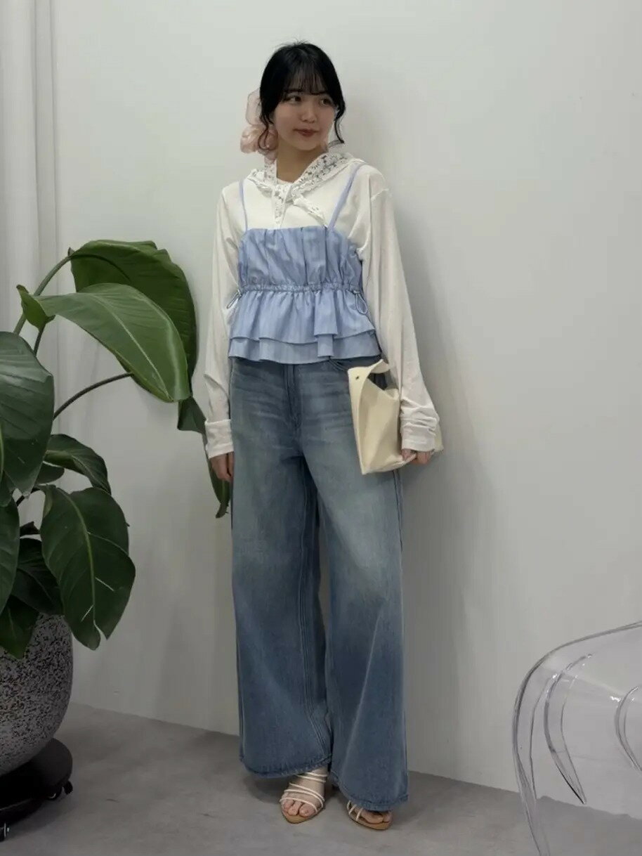 AMERICAN HOLIC | ワイドデニムパンツ | Rakuten Fashion(楽天