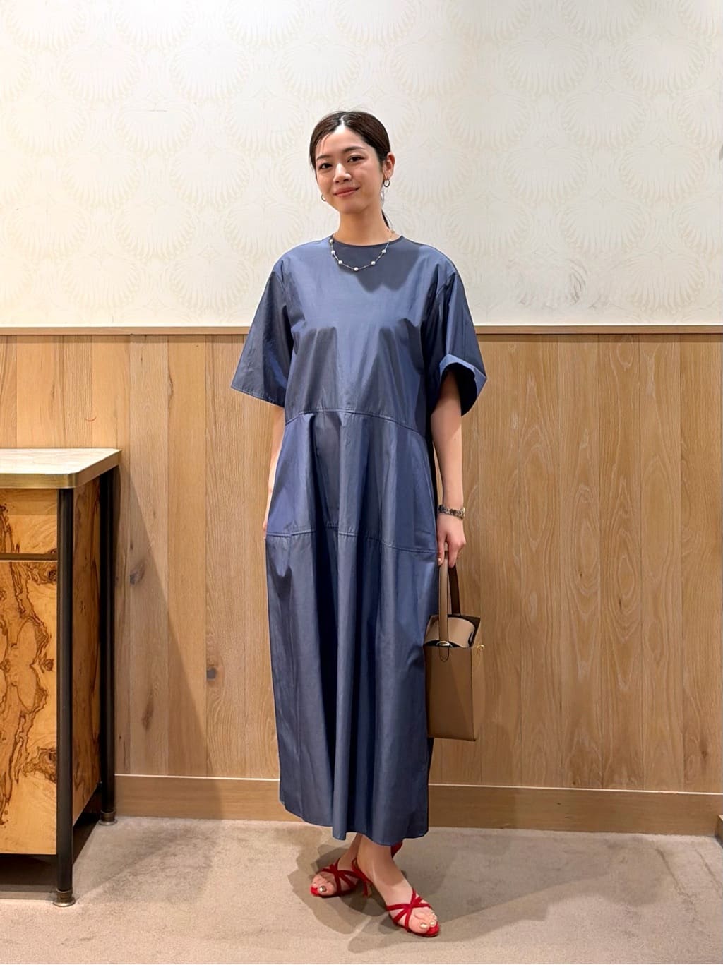 UNITED ARROWS | デニムライク ブライトローン ワンピース