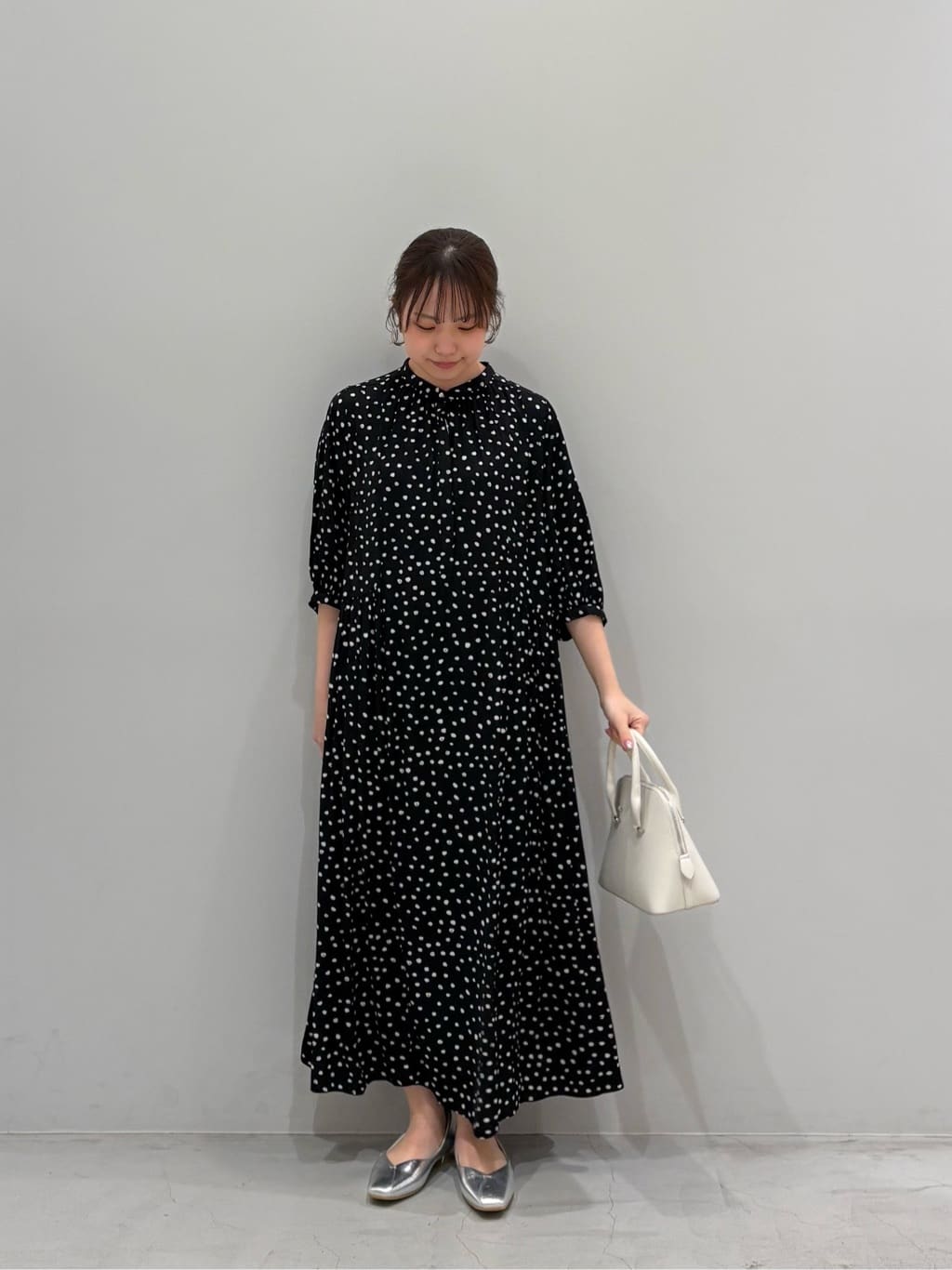UNITED ARROWS green label relaxing | サテン ギャザー ショート