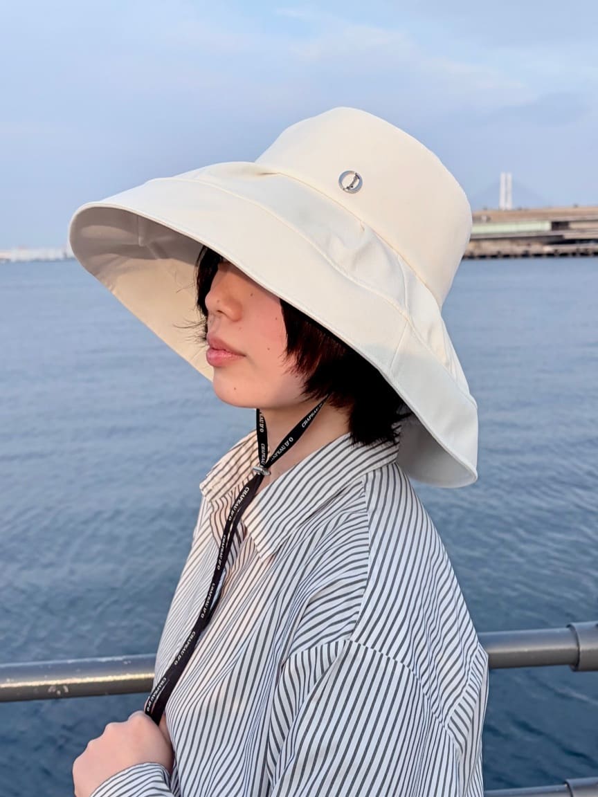 OVERRIDE | Chapeau d' O UV Tuck Capeline / シャポードオー