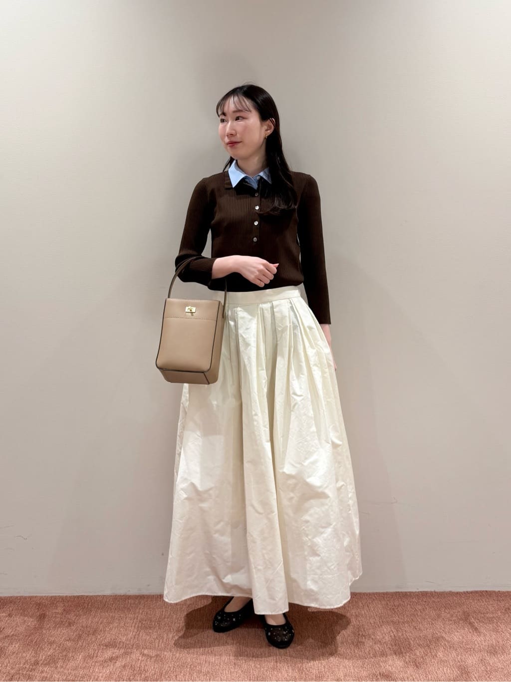 UNITED ARROWS | タフタ ボリューム ギャザースカート | Rakuten