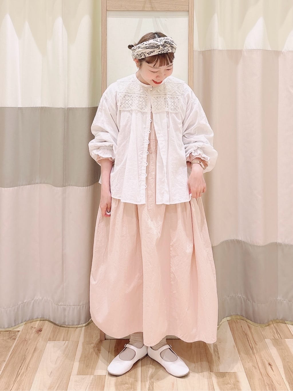 Samansa Mos2 | ローズ柄レーススクエアネックワンピース | Rakuten