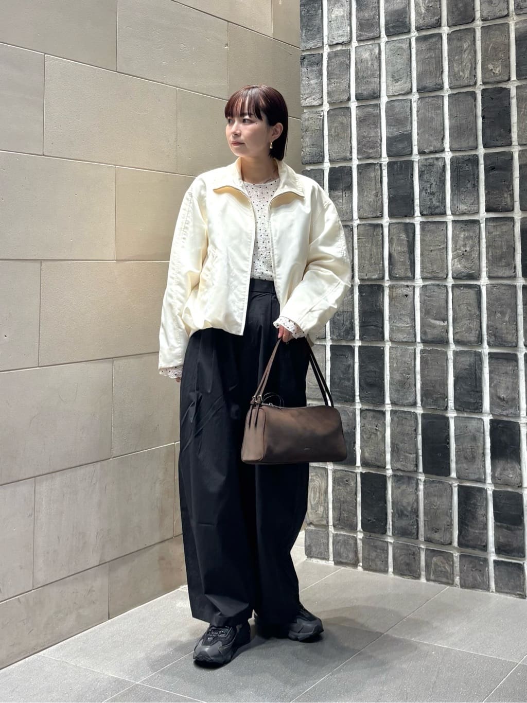 BEAUTY &YOUTH 】ポリエステル スタンドカラー ブルゾン 未使用 今期 