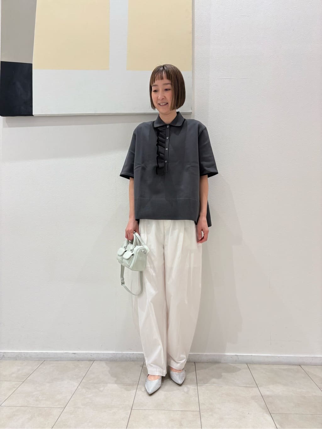UNITED ARROWS LTD. OUTLET | ミニマルフリル ニット 5SL | Rakuten