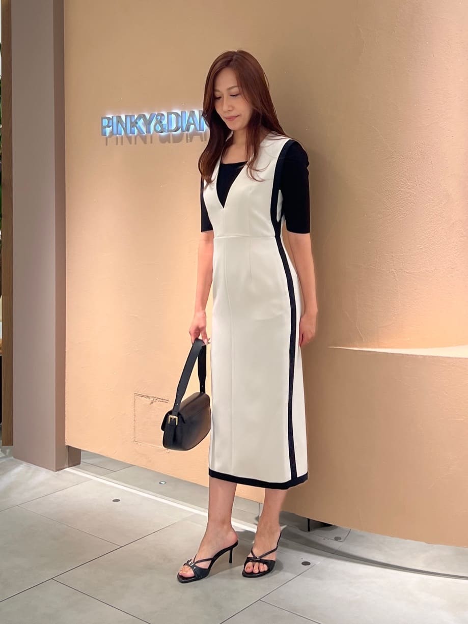 PINKY&DIANNE | タックスリーブニットプルオーバー | Rakuten Fashion