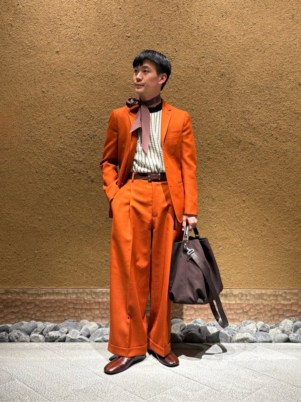 も*ぐ様 新品未使用☆LOEFF　ロエフ　スクエアバックル ベルト LOEFF（ロエフ） ベルト 「LOEFF」スクエアバックル ベルト MENS
