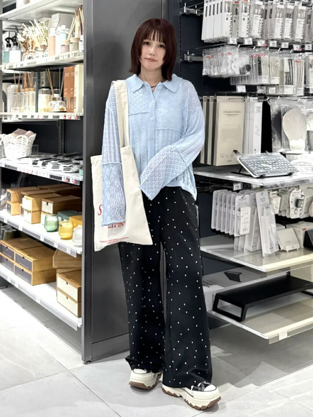 LAKOLE | 14ゲージ総針スクエアタンク | Rakuten Fashion(楽天
