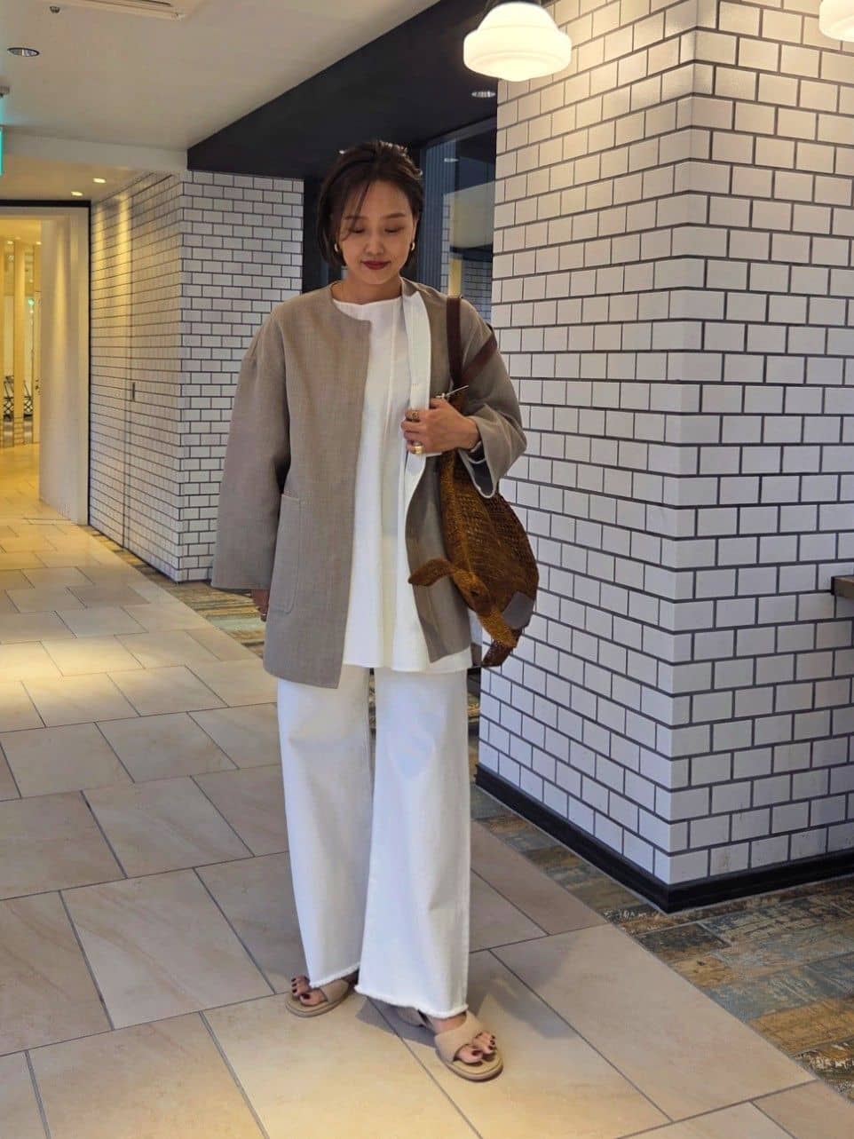 UNITED ARROWS | Asami バイカラー リバーコート | Rakuten Fashion