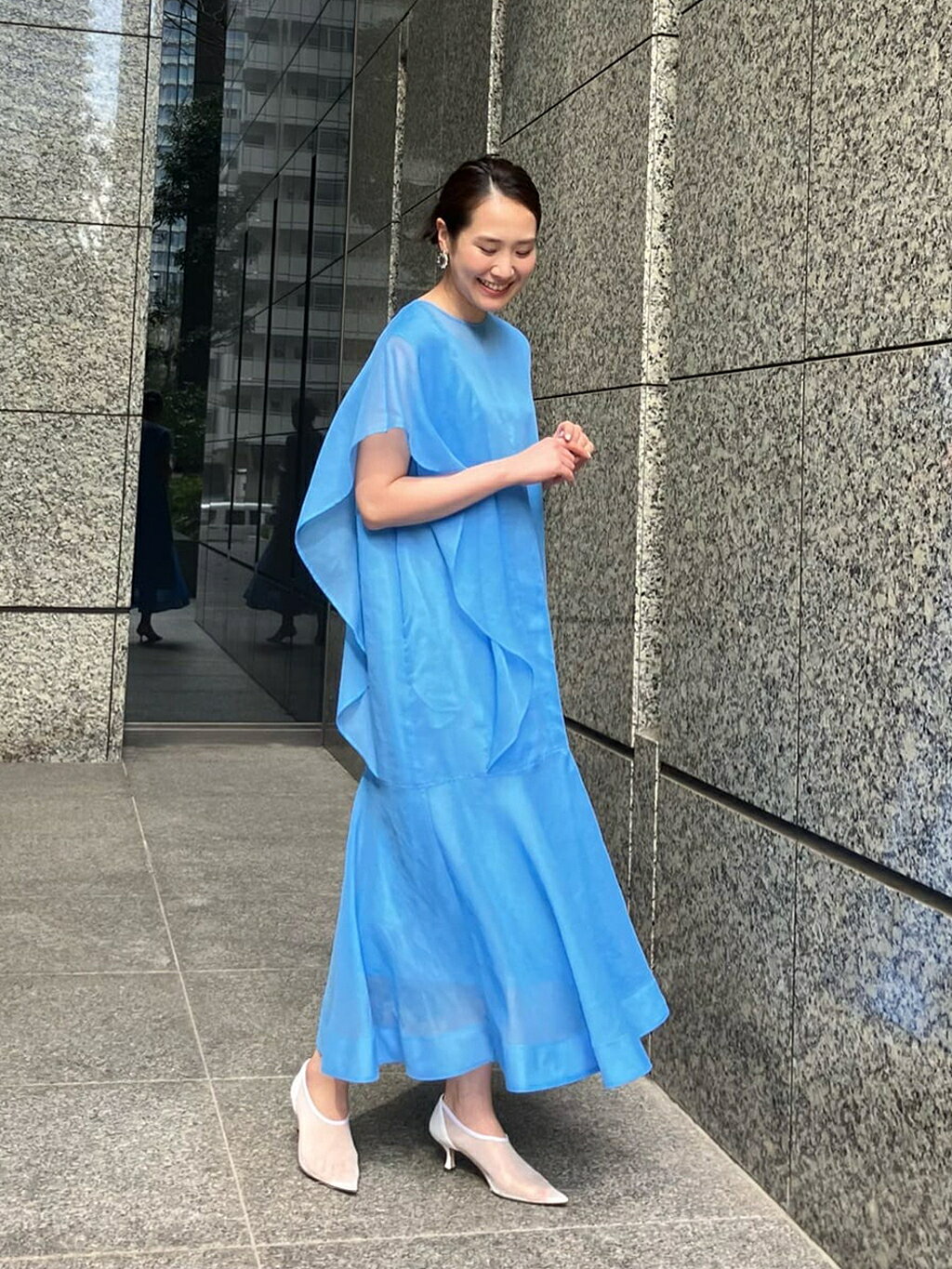 ADORE | ◇ソフトオーガンジーワンピース | Rakuten Fashion(楽天