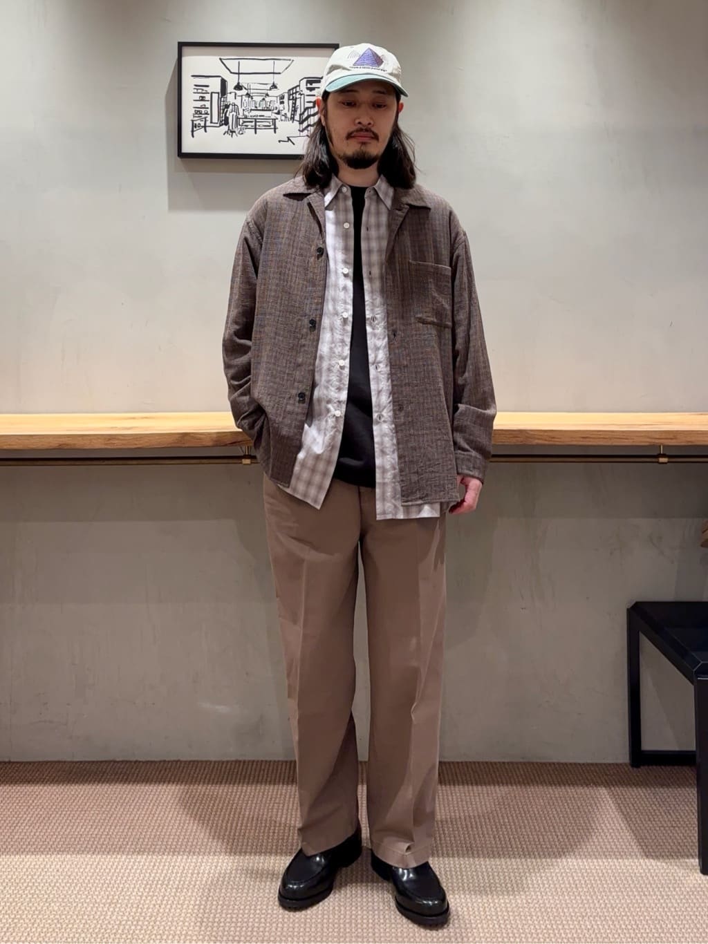ガーメントダイ ハイツイスト イン ツープリーツ ドレス トラウザーズ Steven Alan＞ ガーメントダイ ハイツイスト イン ツープリーツ ドレス
