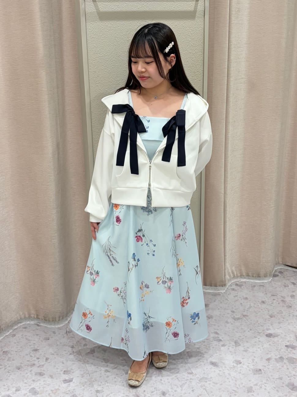 WILLSELECTION | ボタニカルフラワーシアーワンピース | Rakuten
