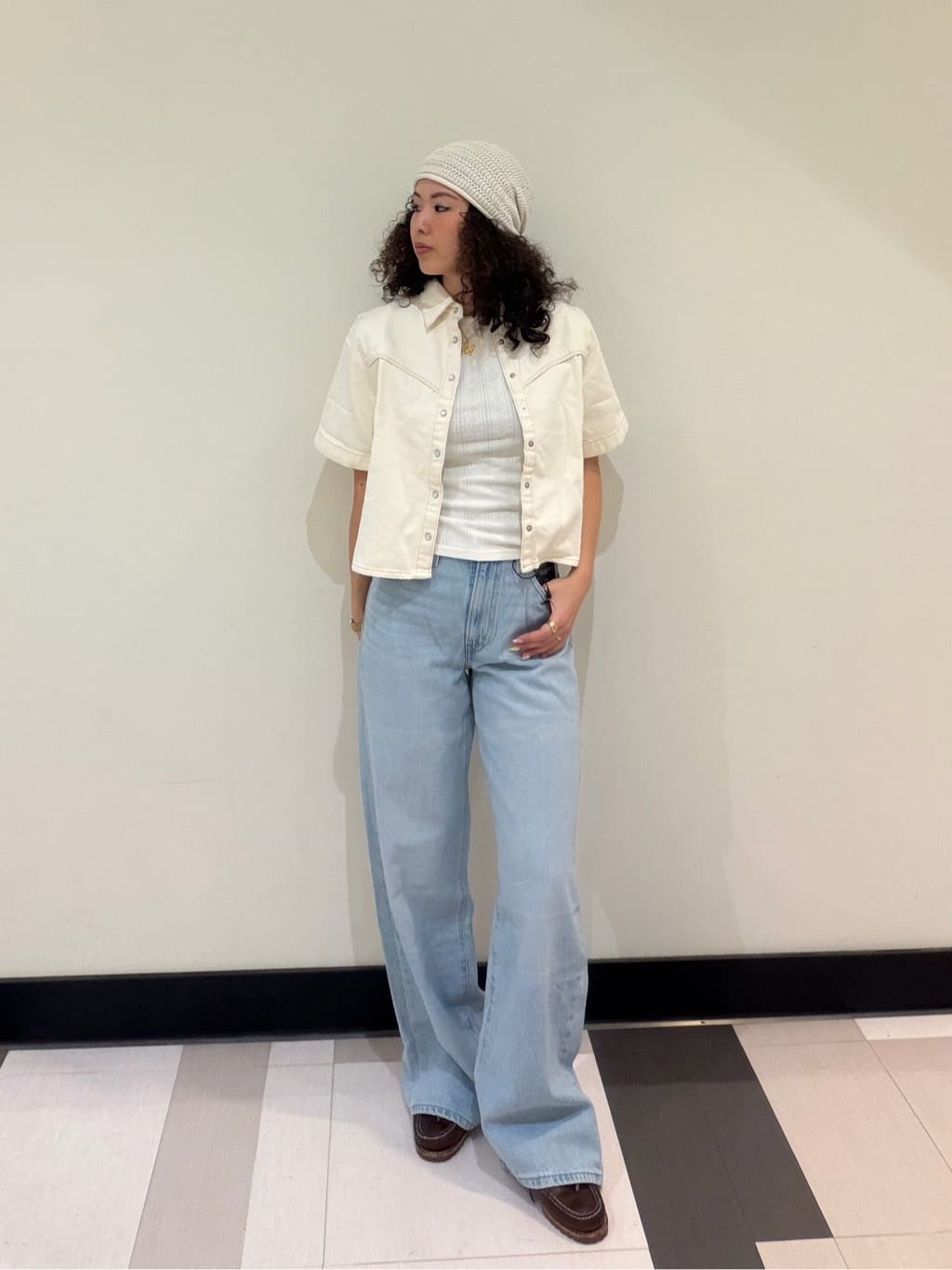 Levi's | CINCH WIDE LEG ジーンズ ライトインディゴ | Rakuten
