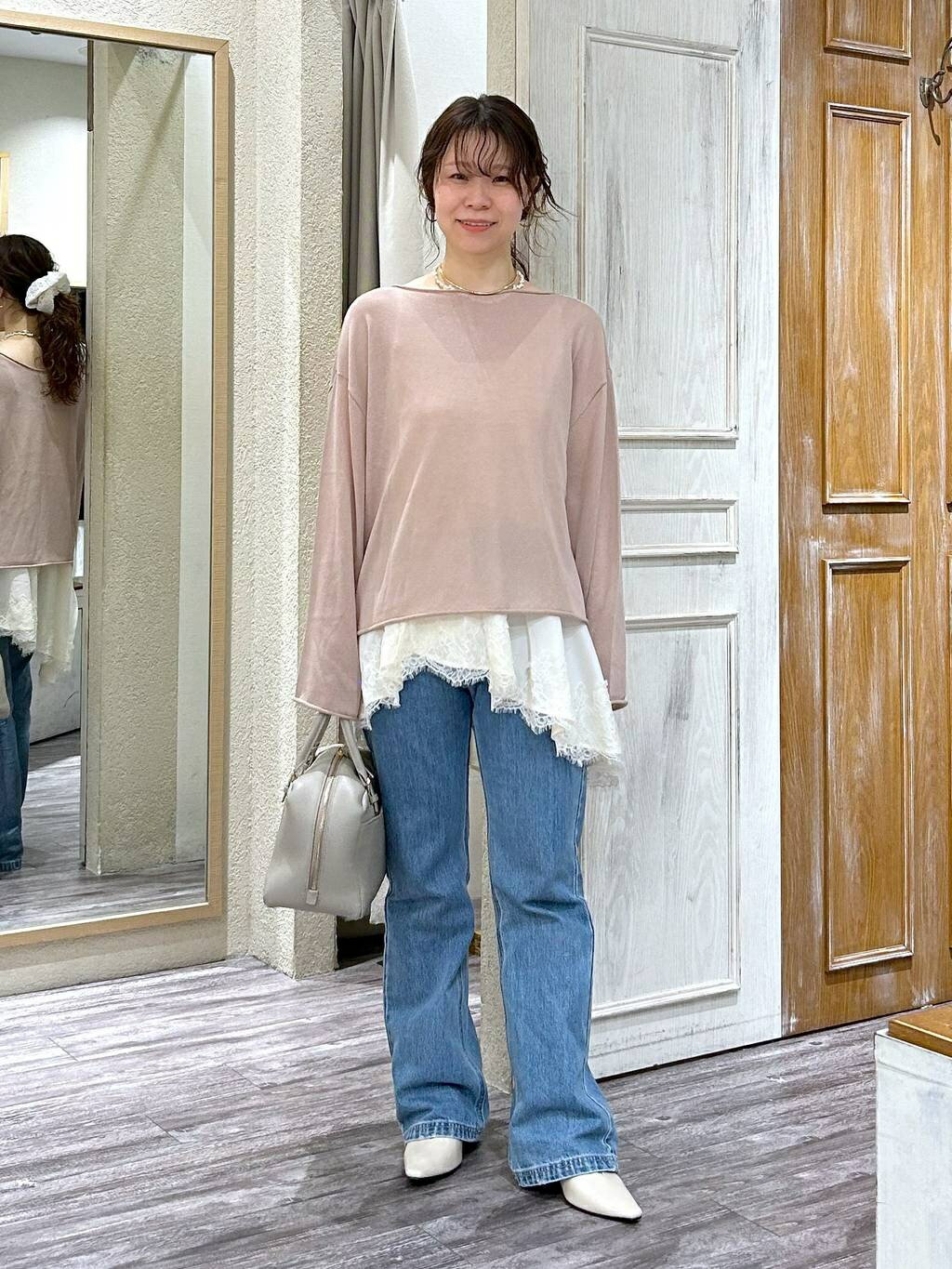 mysty womanの【復刻/WEB限定】ソルベシアーニットを使ったコーディネートを紹介します。｜Rakuten Fashion(楽天ファッション／旧楽天ブランドアベニュー)6963786