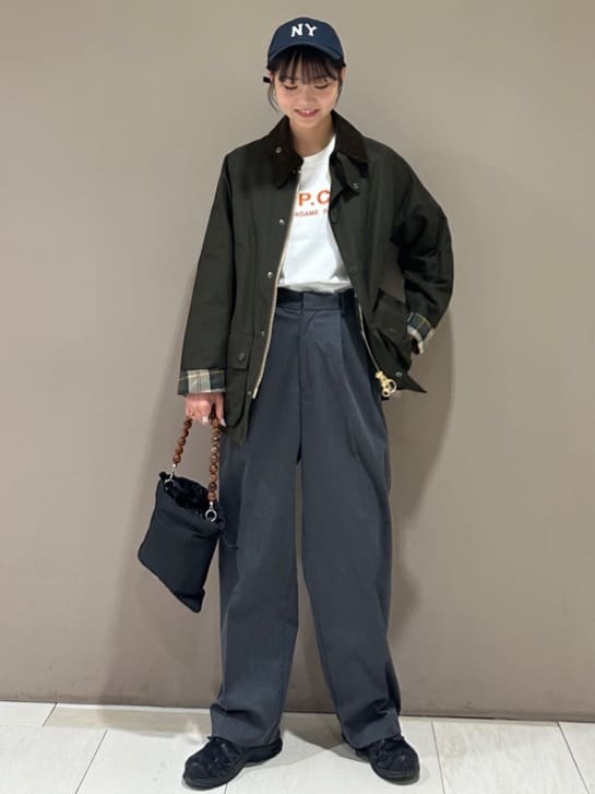 FREAK’S STOREの別注 BEDALE OS SLEEVE/別注 ビデイル オーバーサイズ スリーブ 25AWを使ったコーディネートを紹介します。｜Rakuten Fashion(楽天ファッション／旧楽天ブランドアベニュー)6964407
