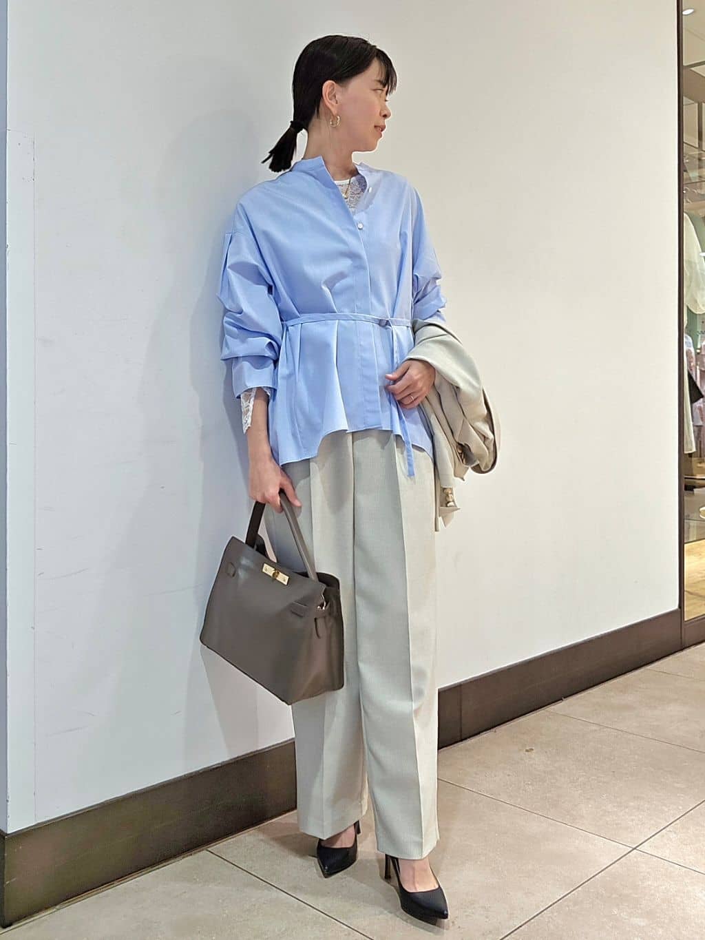 NOLLEY'S | ウォッシャブルラッセルレースTブラウス | Rakuten Fashion