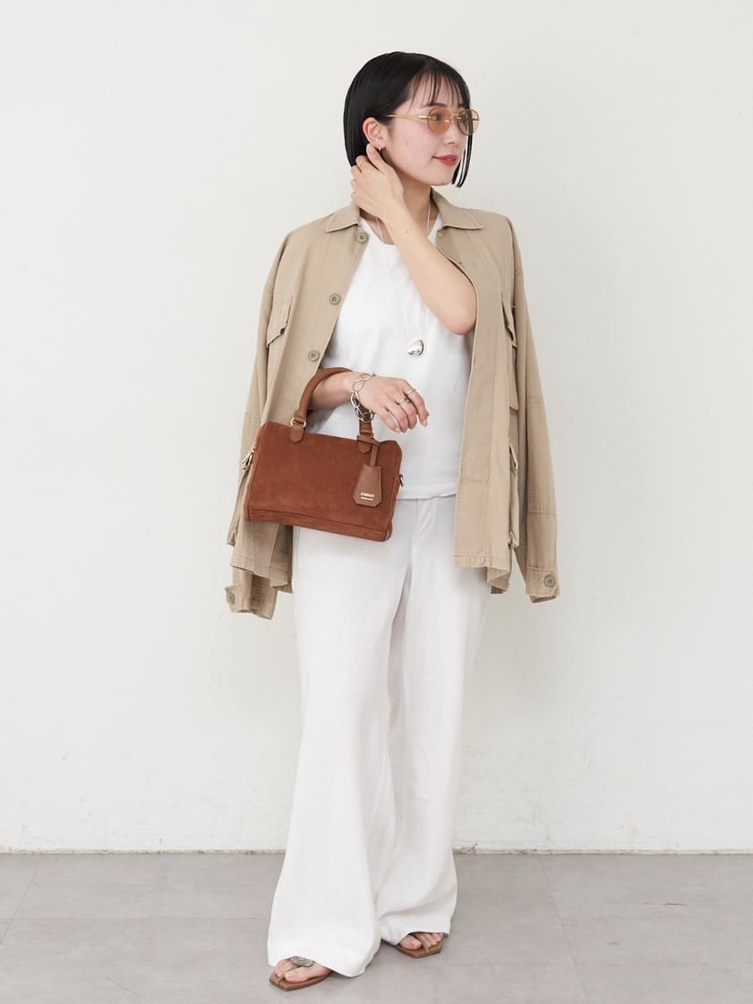 russet | スエード2WAYミニボストンバッグ | Rakuten Fashion(楽天