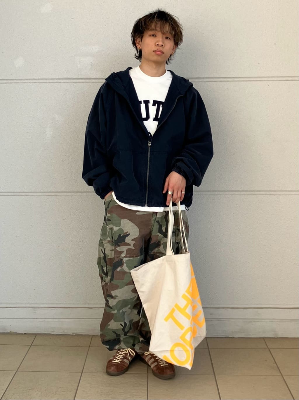 FREAK’S STOREの【Exclusive】 Reebok×NAUTICA ダブルネーム アーチロゴ クルーネックTシャツ ショートスリーブ 25AWを使ったコーディネートを紹介します。｜Rakuten Fashion(楽天ファッション／旧楽天ブランドアベニュー)6966862