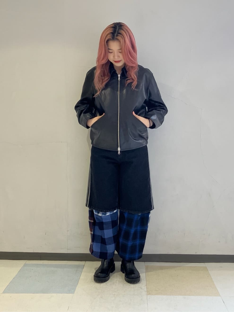 FREAK'S STORE | Calf Leather ミニマル シングル ライダース