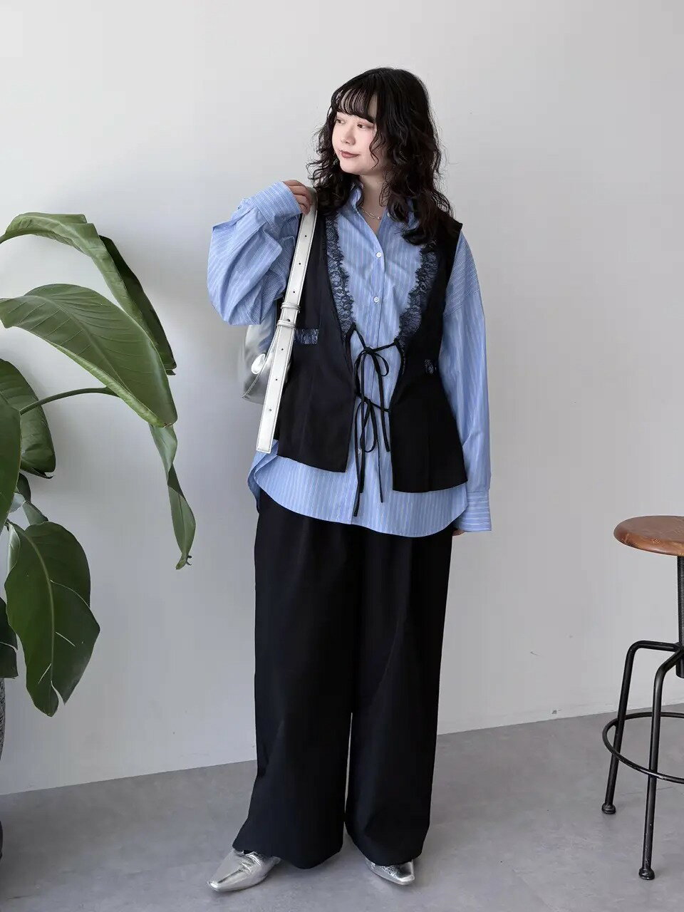 Green Parks | ランジェリー風サテンビスチェ | Rakuten Fashion(楽天