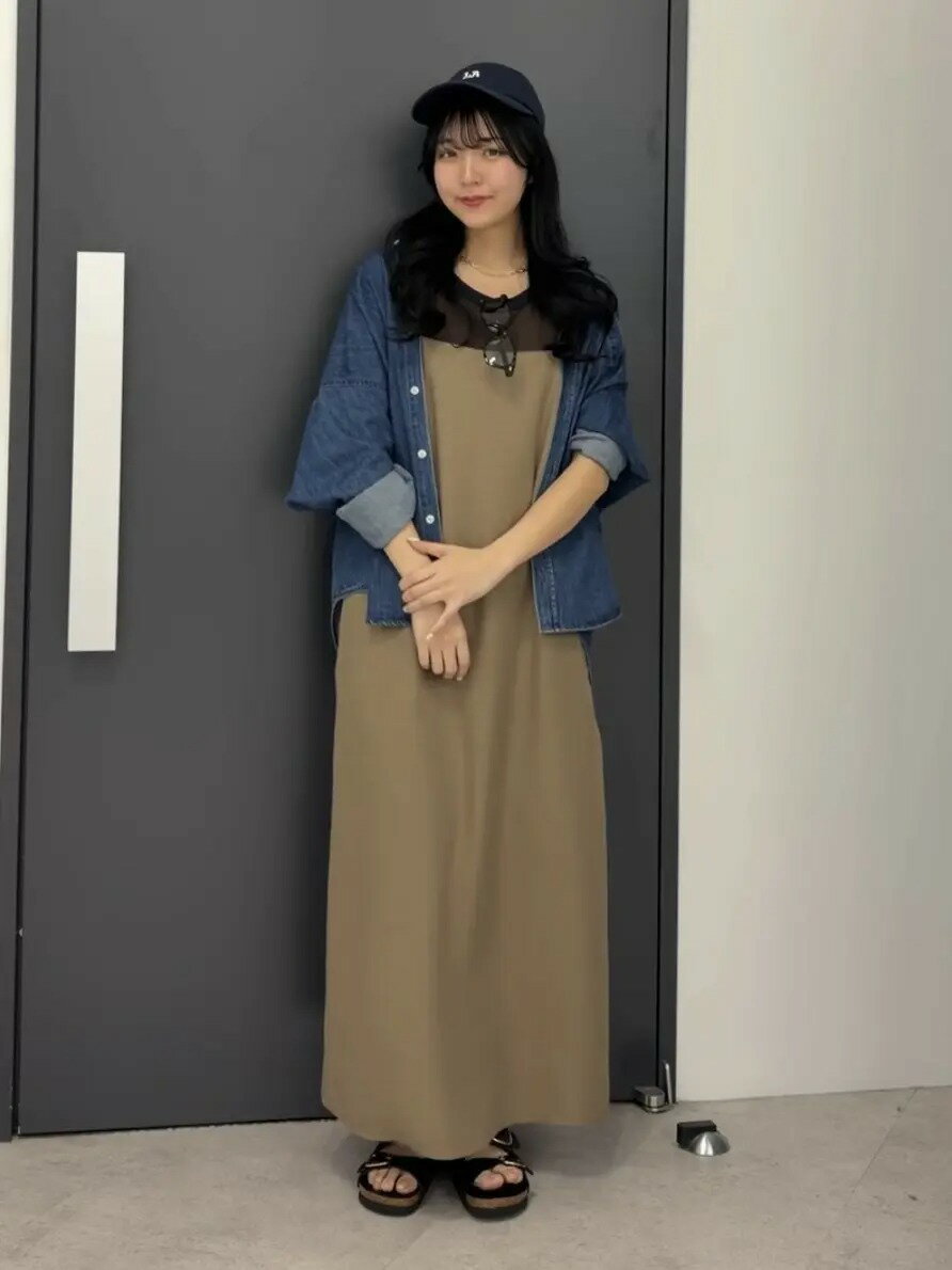 AMERICAN HOLICの【抗菌防臭】バイカラーテレコタンクトップを使ったコーディネートを紹介します。｜Rakuten Fashion(楽天ファッション／旧楽天ブランドアベニュー)6967656