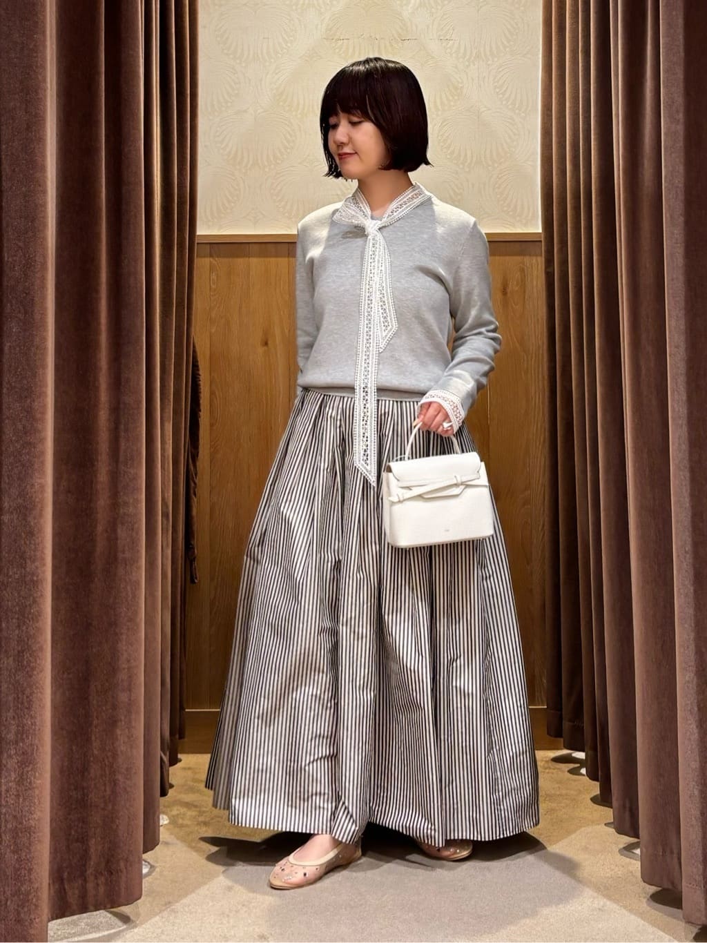 UNITED ARROWS | タフタ ボリューム ギャザースカート | Rakuten