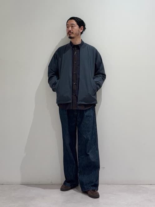 UNITED ARROWS green label relaxing | FREELITCH リブ ブルゾン -2WAY
