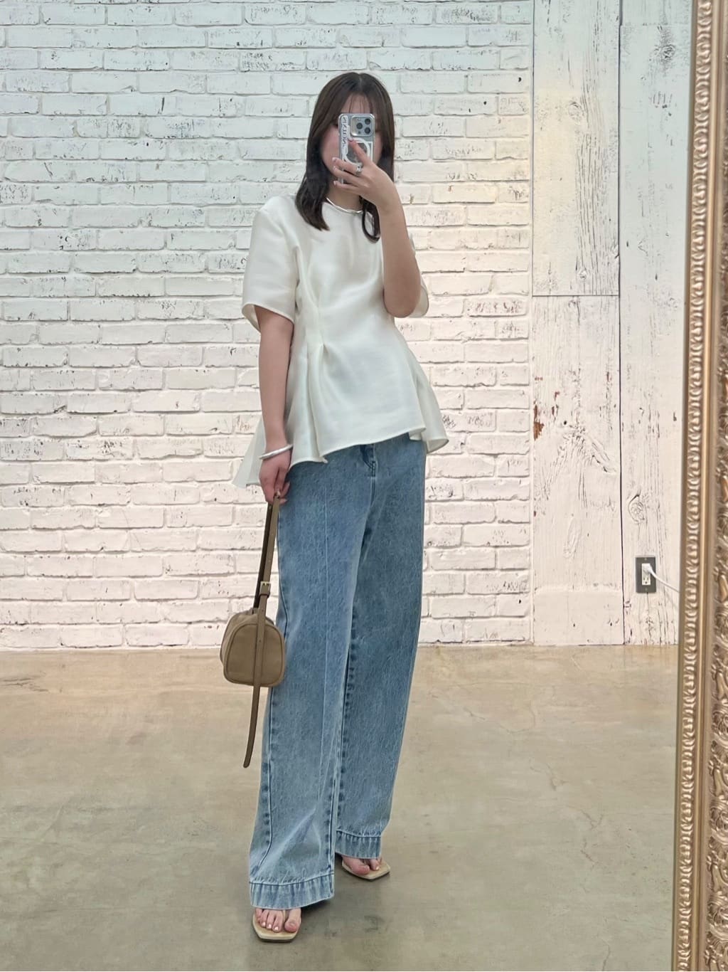 Whim Gazette | センタープレスデニムパンツ | Rakuten Fashion(楽天