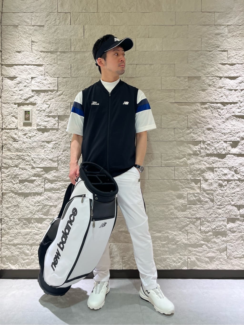 New Balance Golf | スウェット フルジップ ベスト (MENS) | Rakuten