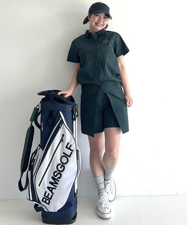 BEAMS GOLF | ORANGE LABEL / クールマックス(R)サッカー ストレッチ