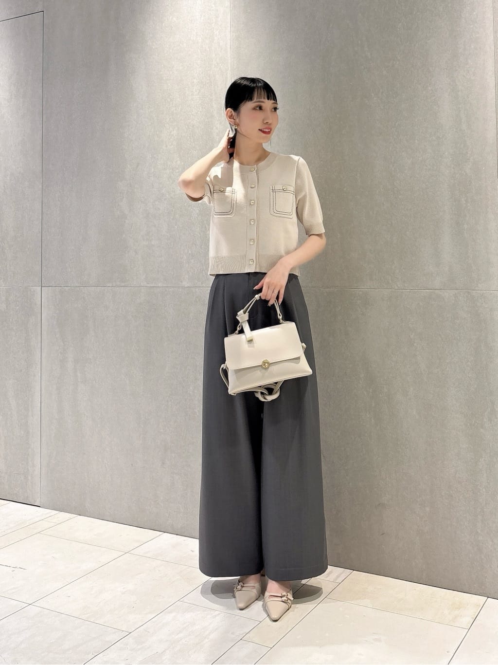 PROPORTION BODY DRESSING | <a/mie>ステッチニットSETUP 26SS