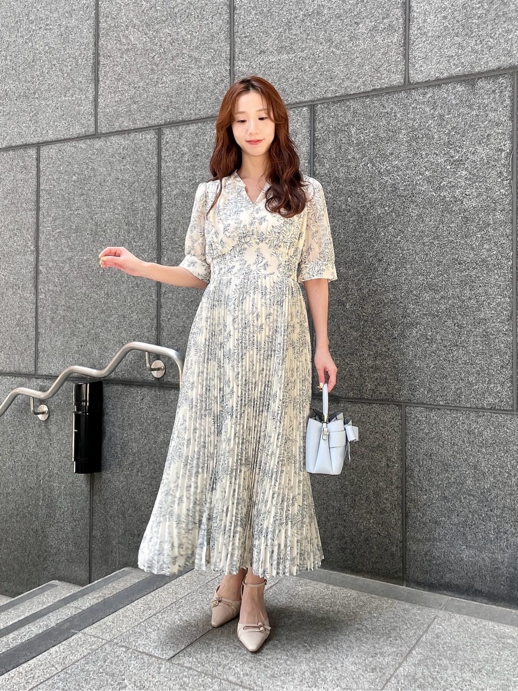 PROPORTION BODY DRESSING | 花柄プリーツワンピース 26SS | Rakuten