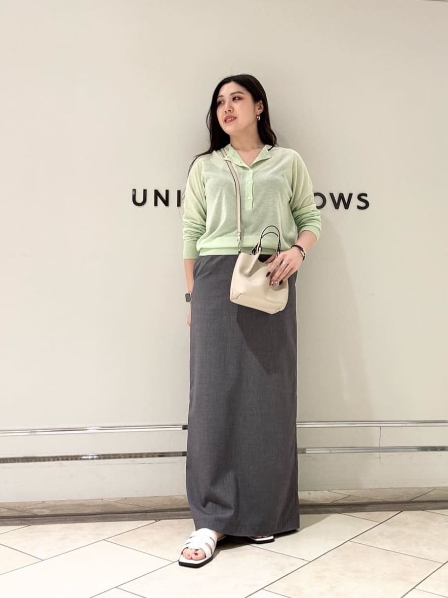 AEWEN MATOPH シアーヘンリーネックニット AEWEN MATOPH＞シアーヘンリーネックニット ‐ ウォッシャブル ‐