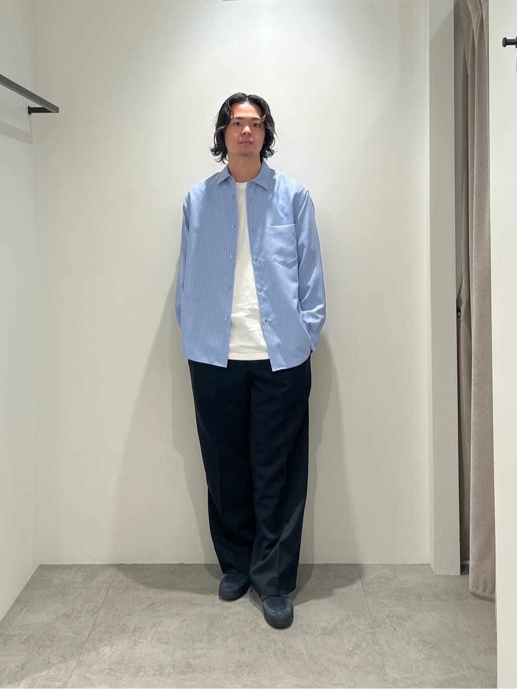 別注 B&Y Dickiesワイド イージー スラックス パンツ　875 32 BEAUTY&YOUTH UNITED ARROWS | 【別注】 <Dickies> ワイド イージー