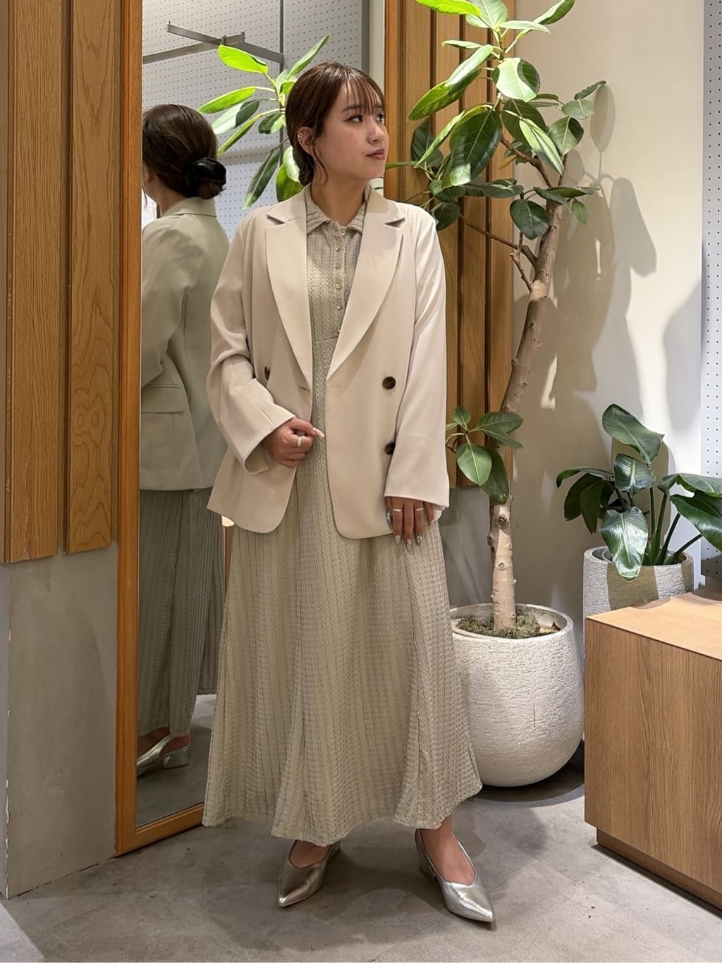 FREE'S MART | 梳毛調合繊ダブルブレストジャケット | Rakuten Fashion