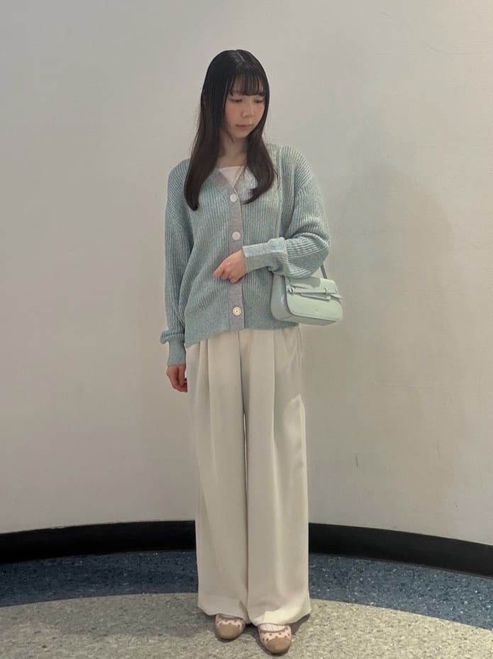 UNITED ARROWS | カラーヤーン Vネック カーディガン -ウォッシャブル