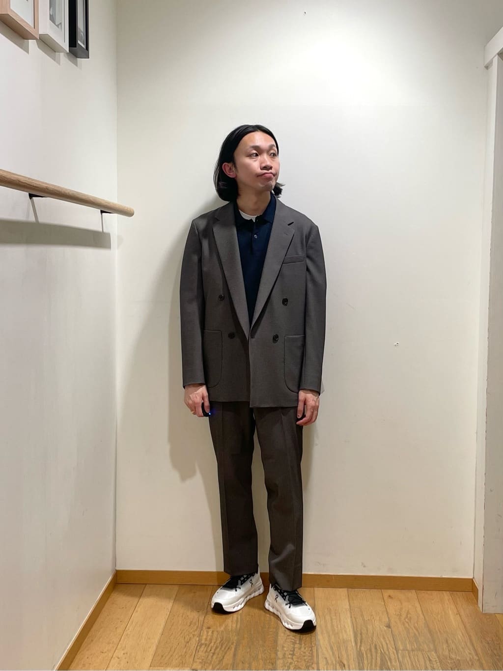 UNITED ARROWS green label relaxing | A+ ポリエステル シャーク
